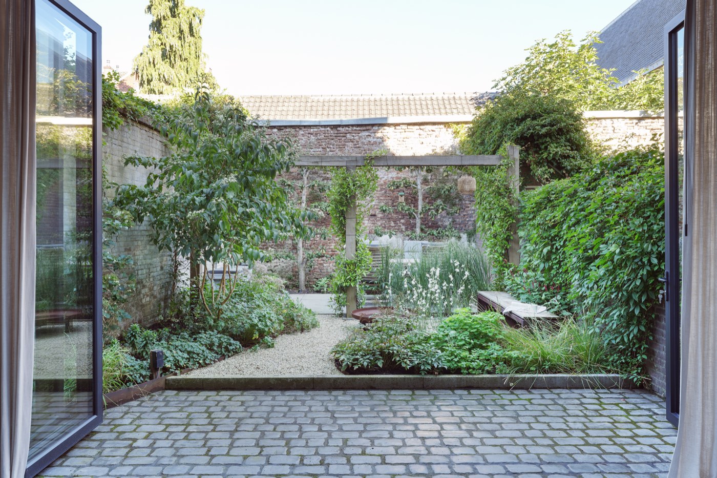 Besloten stadstuin in Utrecht