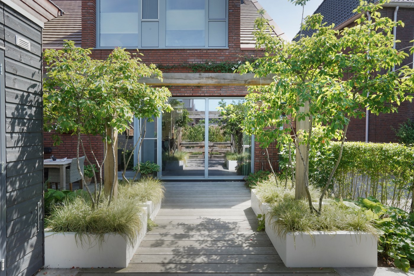 Intieme tuin in Amersfoort