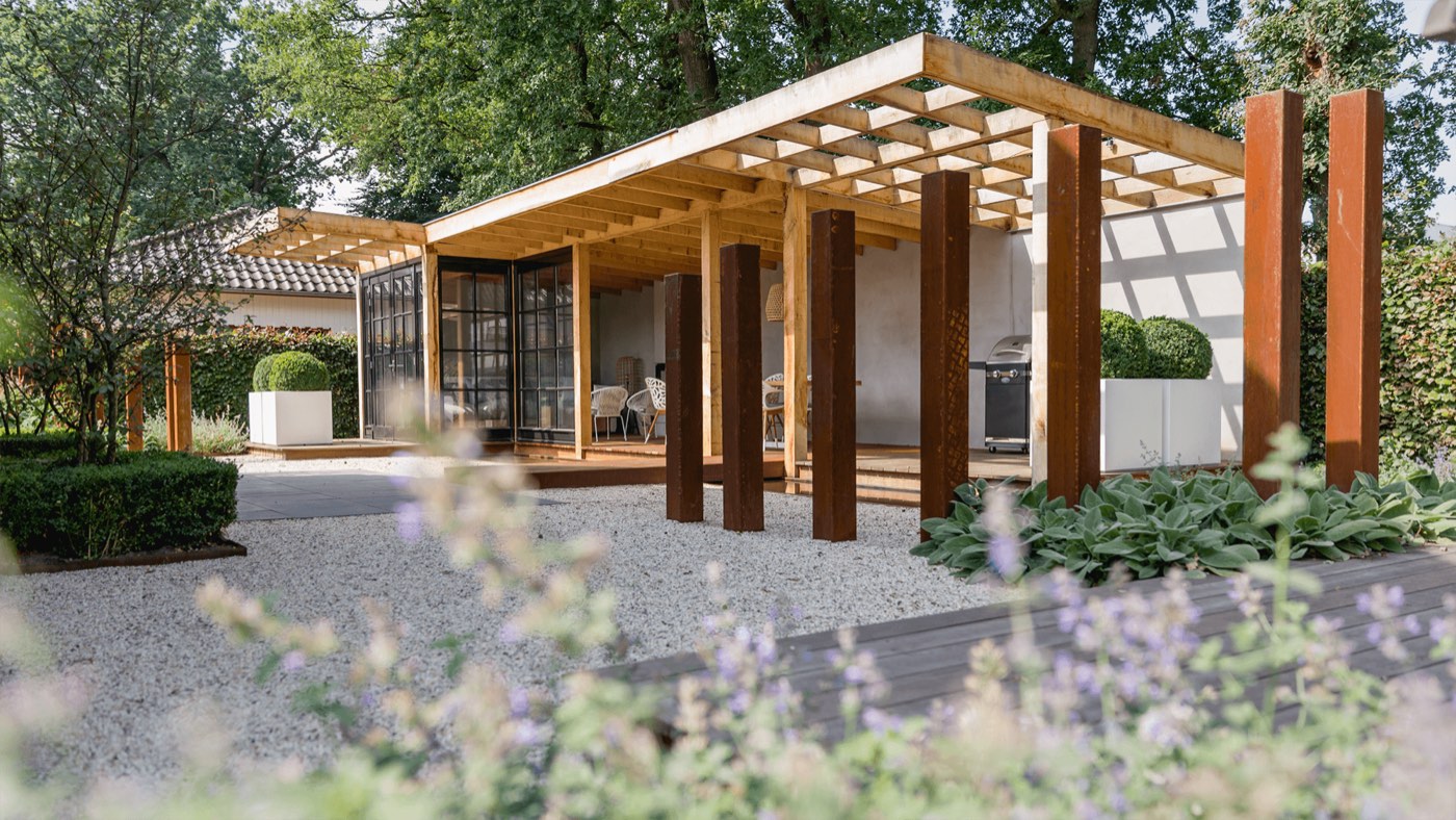 Moderne leeftuin in Amersfoort