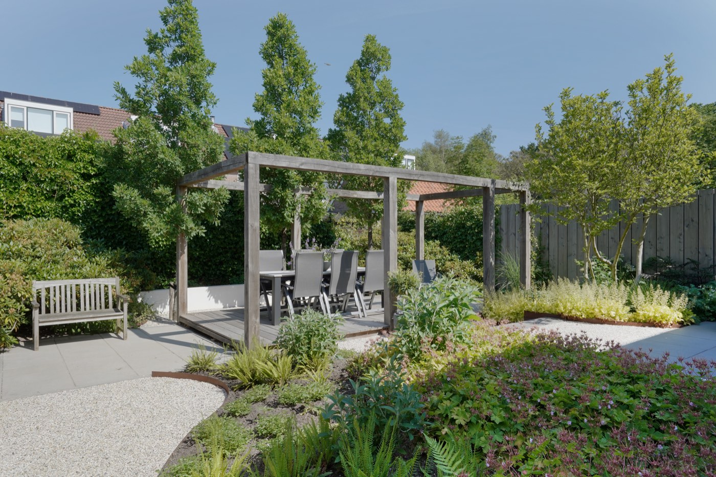 Stijlvolle tuin in Driebergen